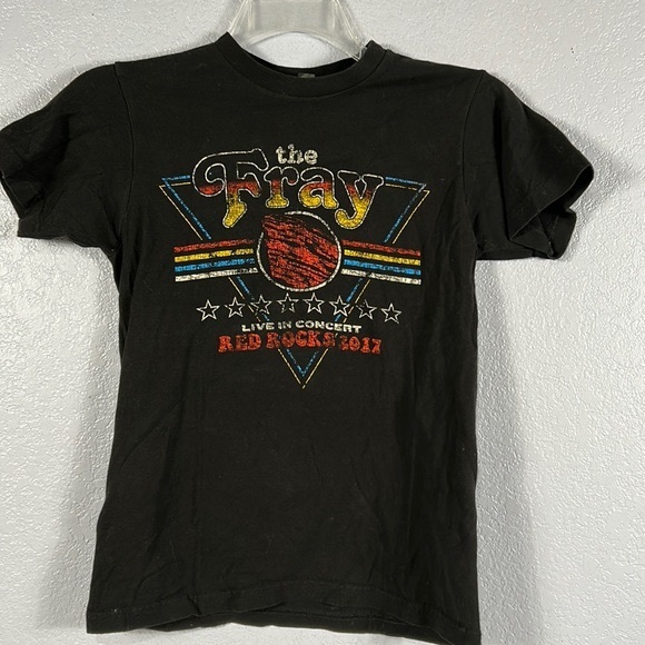 The Fray live in concert Red Rocks amphitheater Colorado 2017 band T-shirt small - Picture 1 of 7